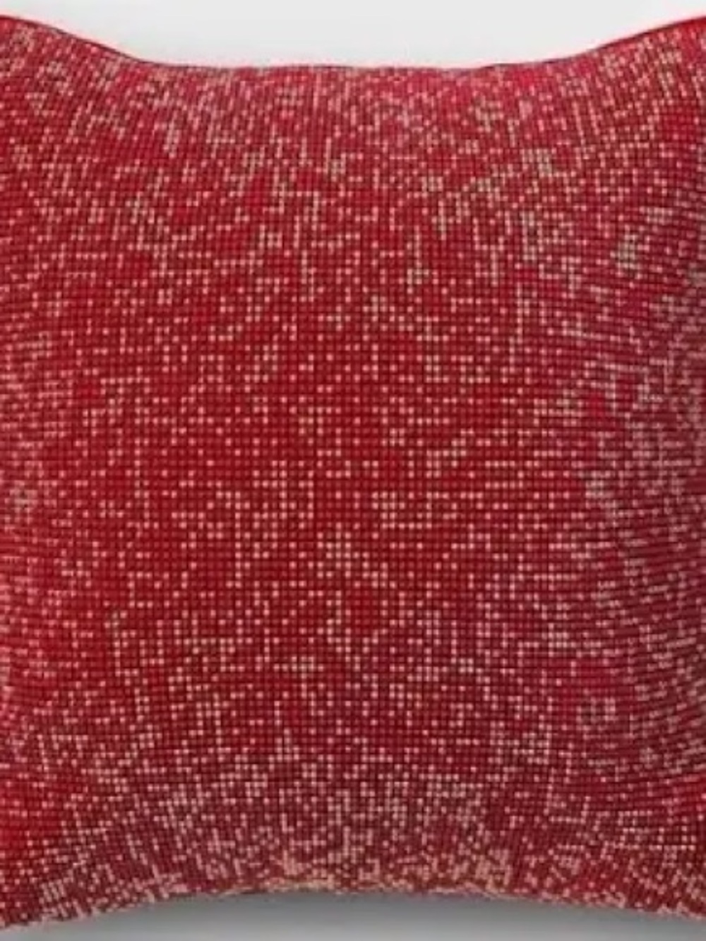 Threshold Red Mini Beaded Accent Pillow